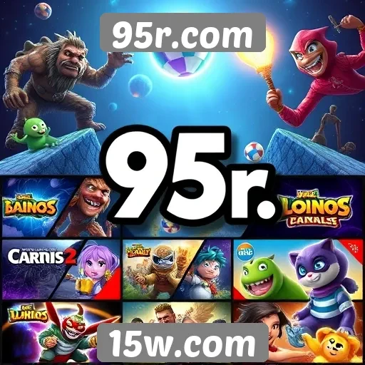 Comparação entre jogos disponíveis em 95r.com